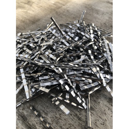 Фибра стальная волновая 0.6х15 мм ГОСТ 14613-83