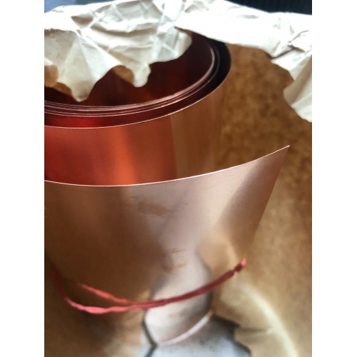 Медная рулонная фольга 0.8х300мм ДПРНМ ГОСТ 1173-2006