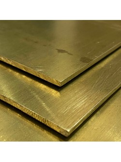 Латунная плита