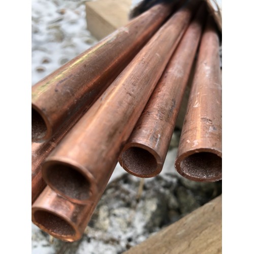 Медная труба 28х2мм мягкая, длина 3м, марка М2