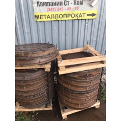 Люк канализационный тяжелый на шарнире с замком